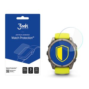 Apsauginis stiklas išmaniojo laikrodžio ekranui Garmin Fenix 8 Solar/Sapphire 51mm - 3mk Watch Protection