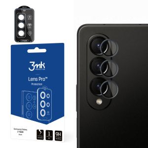 Grūdintas stiklas kameros objektyvui Samsung Galaxy Z Fold4 3mk Lens Protection Pro Black