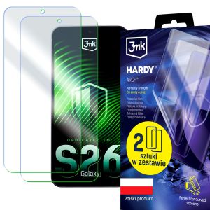2x Apsauginė plėvelė, skirta Samsung Galaxy S26 - 3mk HARDY® ARC+