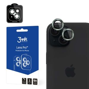 Grūdintas stiklas kameros objektyvui Apple iPhone 15 3mk Lens Protection Pro Alpine Green