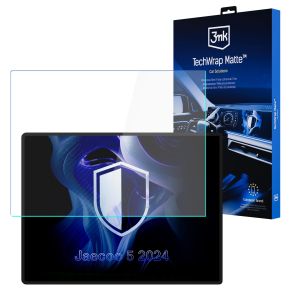Matinė apsauginė plėvelė navigacijos ekranui Jaecoo 5 2024- – 3mk TechWrap Matte™ Center Display