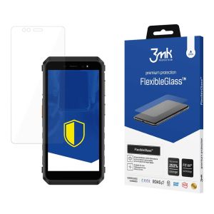 Nedūžtančios hibridinės stiklo plokštelės Ulefone Power Armor X11 Pro - 3mk FlexibleGlass