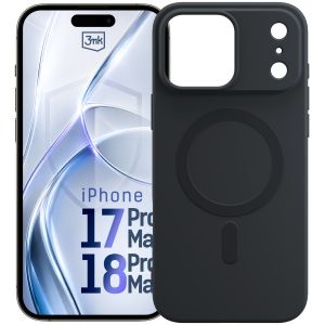 Lanksti MagSafe dėklas Apple iPhone 17 Pro Max/ 18 Pro Max - 3mk HARDY® Haptica MagCase™