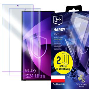 2x Apsauginė plėvelė, skirta Samsung Galaxy S24 Ultra - 3mk HARDY® ARC+