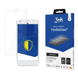 Nedūžtančios hibridinės stiklo plokštelės Google Pixel - 3mk FlexibleGlass