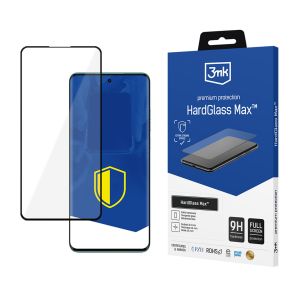 Išplėstas grūdintas stiklas ant Motorola Edge 40 Neo - 3mk HardGlass Max