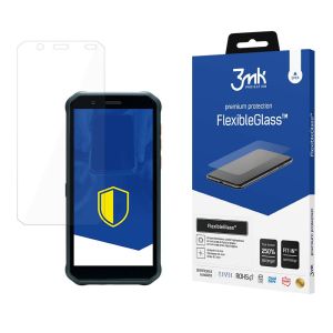 Nedūžtančios hibridinės stiklo plokštelės MyPhone Hammer Energy X - 3mk FlexibleGlass