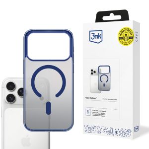 Dėklas Apple iPhone 17 Pro/ 18 Pro - 3mk Frosty MagCase Blue