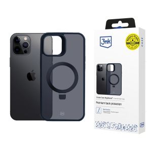 Dėklas Apple iPhone 12 Pro Max - 3mk Smoke Case Mag&Stand
