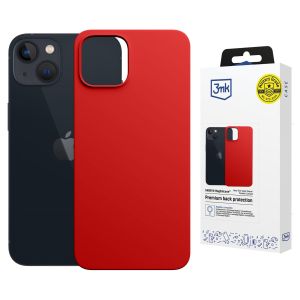 Prabangus dėklas Apple iPhone 14 Plus - 3mk Hardy MagSilicone Raudonas