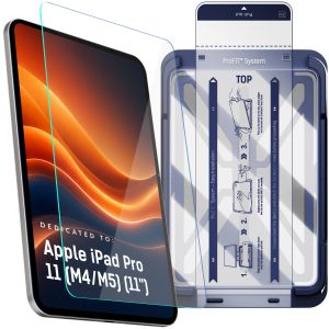 Grūdintas stiklas su aplikatoriumi ant Apple iPad Pro 11 (M4/M5) (11inch) - 3mk HARDY® GlassTab ProFIT™