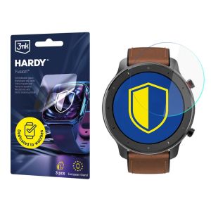 Hibridinis stiklas smartwatch Xiaomi Amazfit GTR 47mm - 3mk HARDY® Fusion Watch Protection™