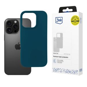 Dėklas, skirtas Apple iPhone 16 Pro Max - 3mk Silicone Case Dark Green