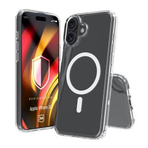 Apsauginis dėklas Apple iPhone 16 - 3mk HARDY® LiqForce MagCase™