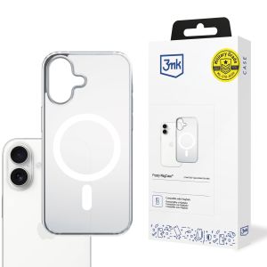 Dėklas Apple iPhone 17 - 3mk Frosty MagCase White