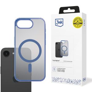 Dėklas Apple iPhone 16E/ iPhone 17E - 3mk Frosty MagCase Blue