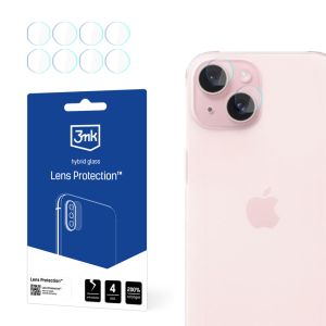 Objektyvo stiklas Apple iPhone 15 fotoaparatui - 3mk Lens Protection