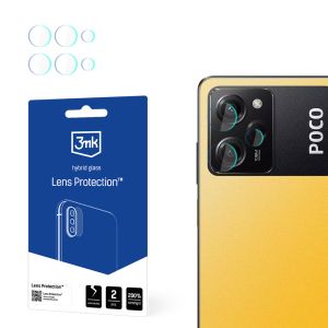 Stiklas fotoaparato objektyvui Poco X5 Pro 5G - 3mk objektyvo apsauga