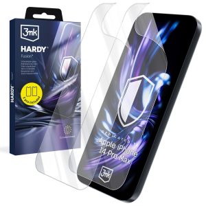 2x Hibridinė stiklo plokštelė Apple iPhone 14 Plus/14 Pro Max - 3mk HARDY® Fusion™