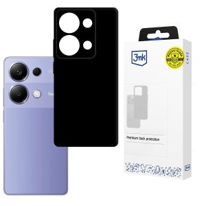 Silikoninis dėklas skirtas Redmi Note 13 Pro 4G – 3mk HARDY® Mellow Case™ Black