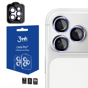Grūdintas stiklas kameros objektyvui Apple iPhone 18 Pro/ 18 Pro Max 3mk Lens Protection Pro Light Blue