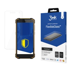 Nedūžtančios hibridinės stiklo plokštelės MyPhone Hammer Energy 2 - 3mk FlexibleGlass