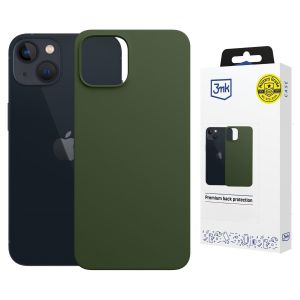 Silikoninis dėklas su MagSafe skirtas Apple iPhone 15 Plus - 3mk HARDY® Mellow MagCase™ Alpine Green