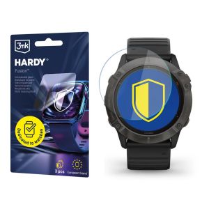 Hibridinis stiklas smartwatch Garmin Fenix 6X Pro - 3mk HARDY® Fusion Watch Protection™