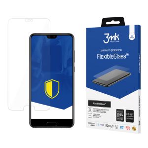 Nedūžtančios hibridinės stiklo plokštelės Huawei P20 Pro - 3mk FlexibleGlass