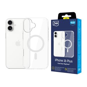 Apsauginis dėklas su MagSafe skirtas Apple iPhone 16 Plus - 3mk EverClear MagCase
