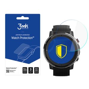 Apsauginis stiklas išmaniojo laikrodžio ekranui Xiaomi Amazfit Stratos 3 - 3mk Watch Protection