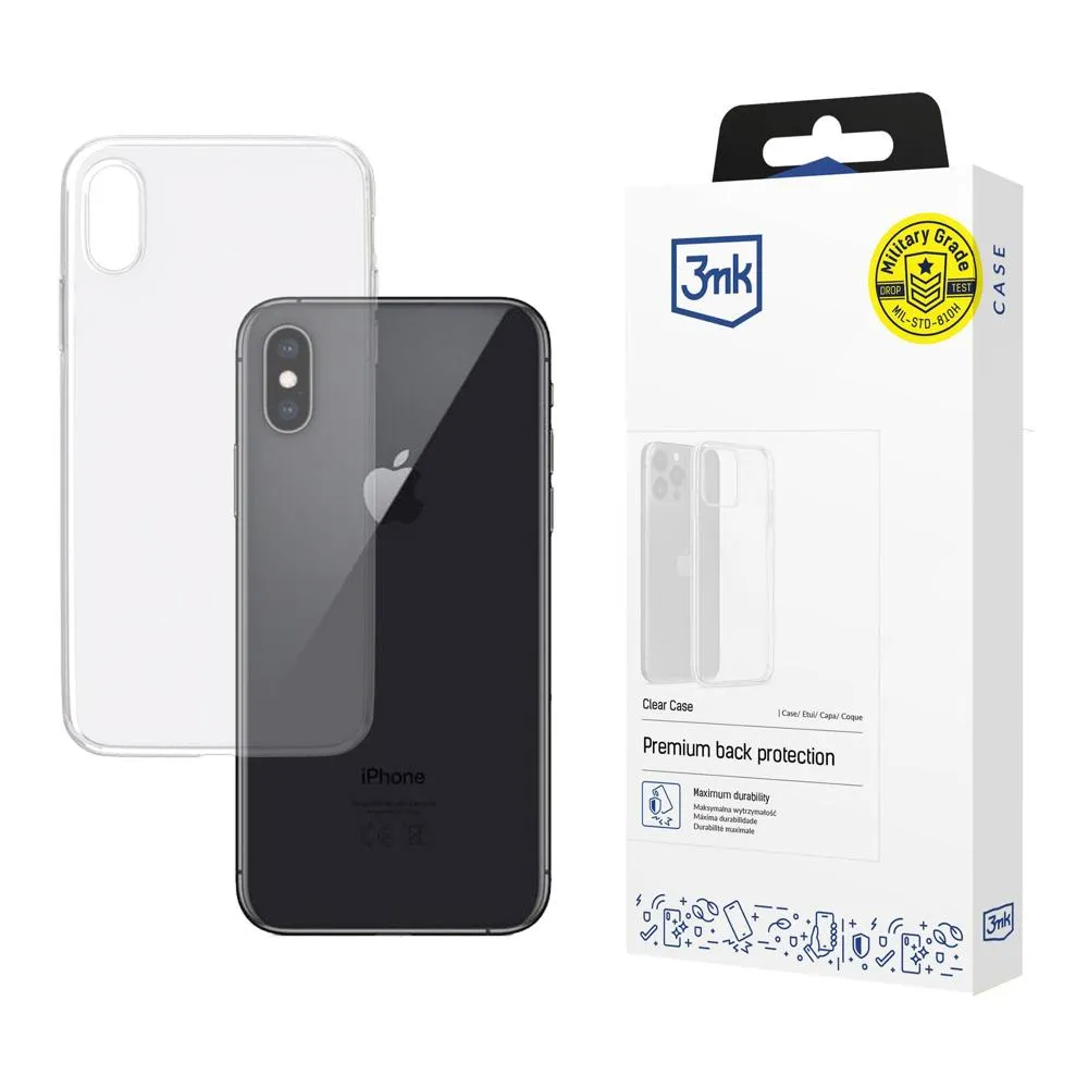Deklas Apple iPhone X - 3mk Clear Case