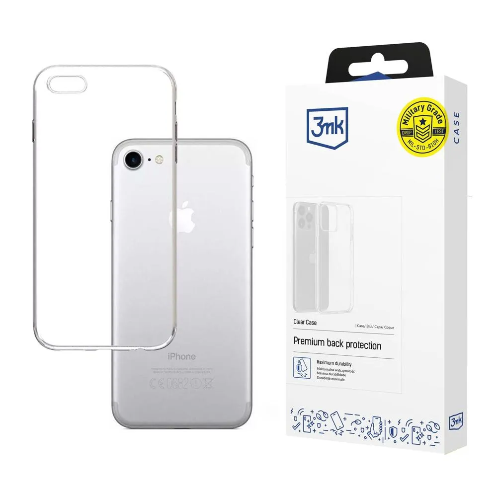 Deklas Apple iPhone 7/8/SE 2020/2022 - 3mk Clear Case