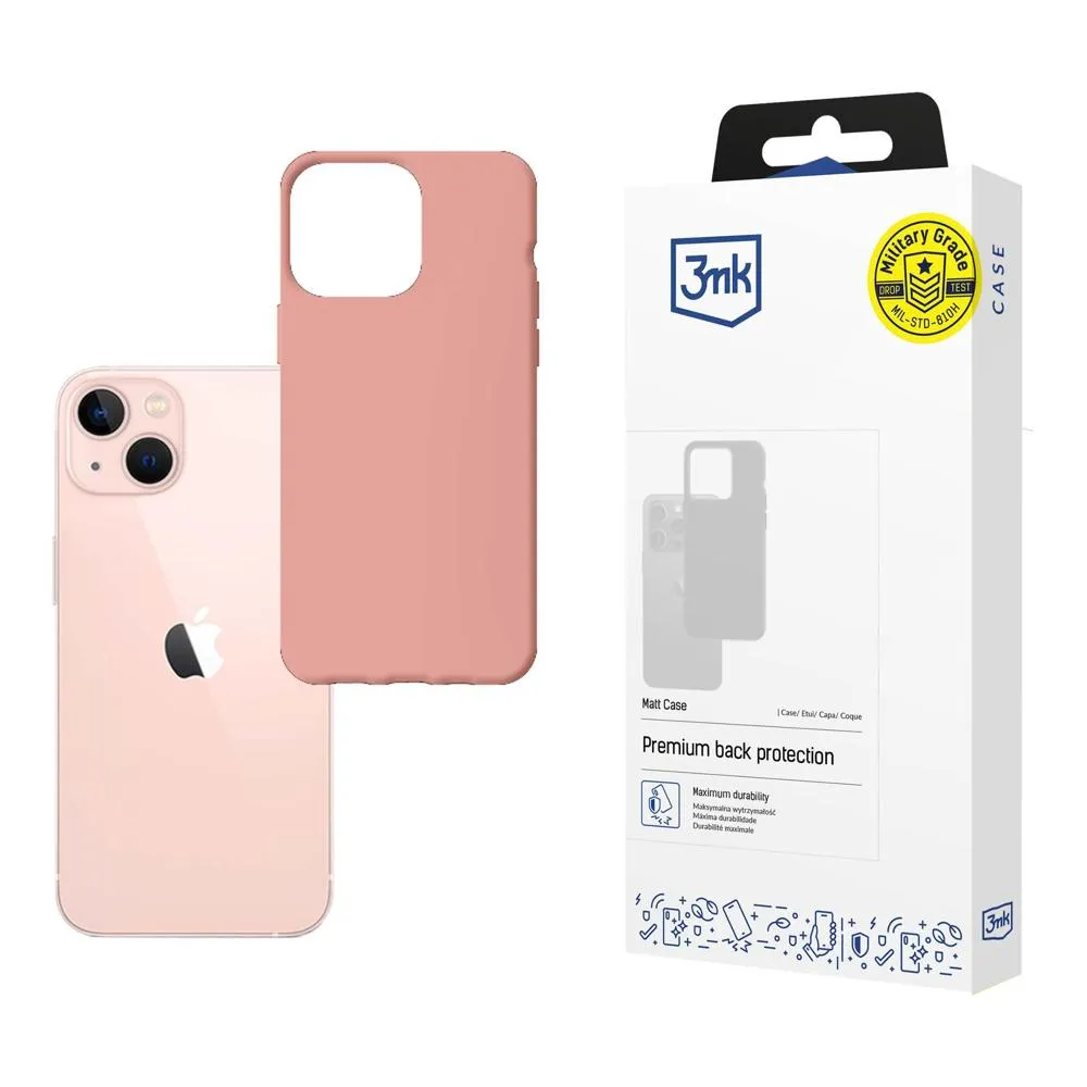 Dėklas Apple iPhone 14 - 3mk Matt Case Lychee