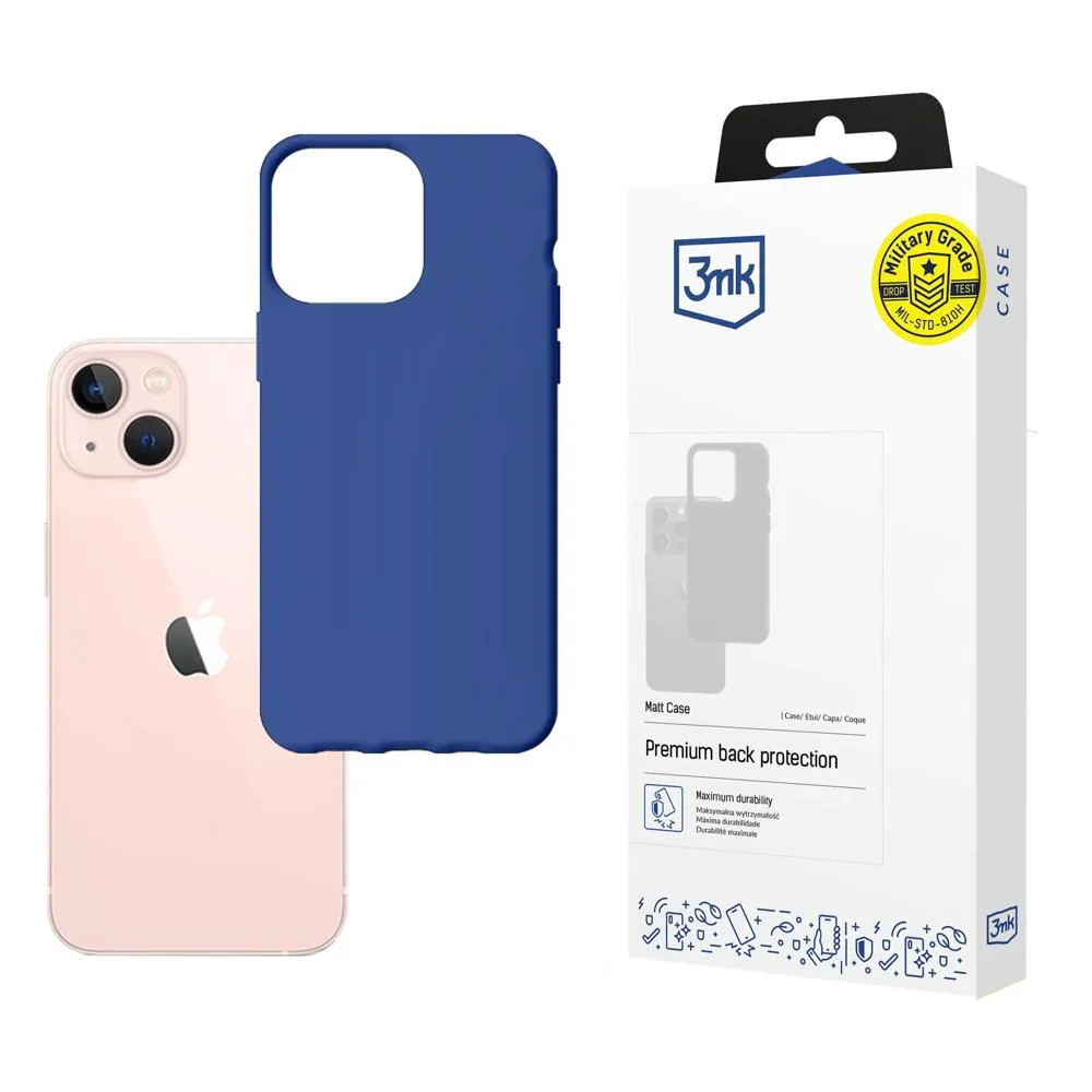 Dėklas Apple iPhone 14 Plus - 3mk Matt Case Blueberry