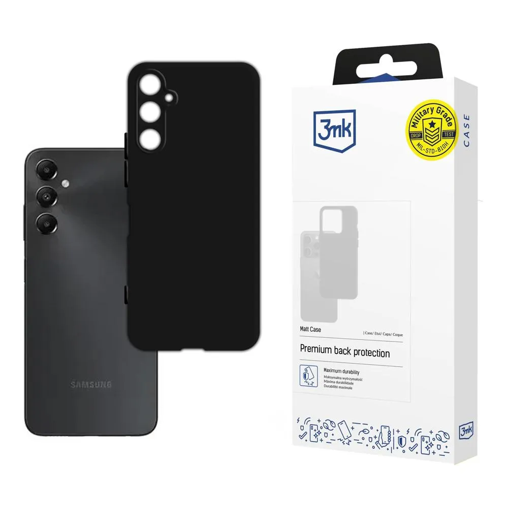Deklas Samsung Galaxy A05s - 3mk Matt Case Black