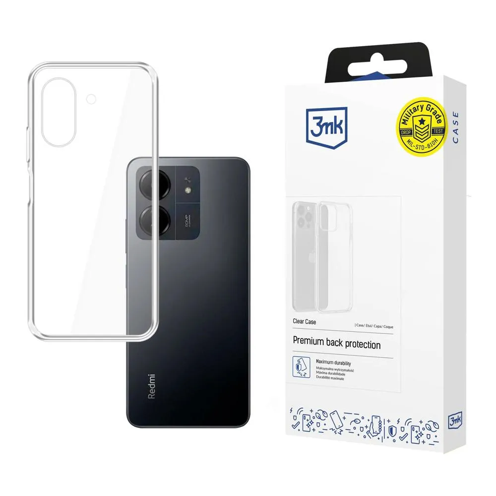 Deklas Redmi 13C/POCO C65 - 3mk Clear Case