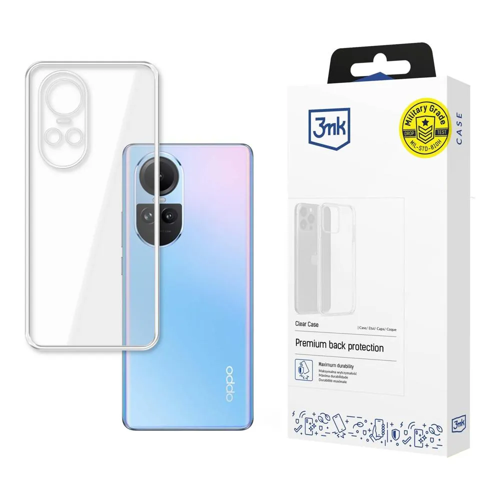 Deklas Oppo Reno 10 (CPH2531)/Pro - 3mk Clear Case