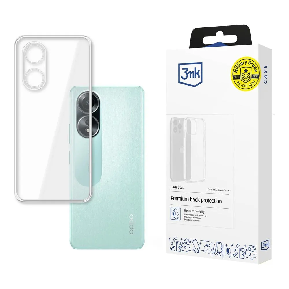 Dėklas Oppo A58 4G - 3mk Clear Case