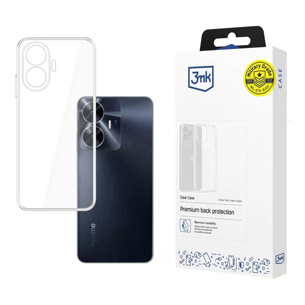 Deklas Realme C55 - 3mk Clear Case