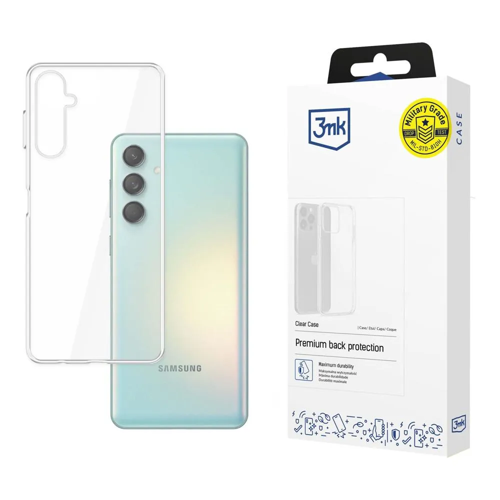 Dėklas Samsung Galaxy M55 - 3mk Clear Case
