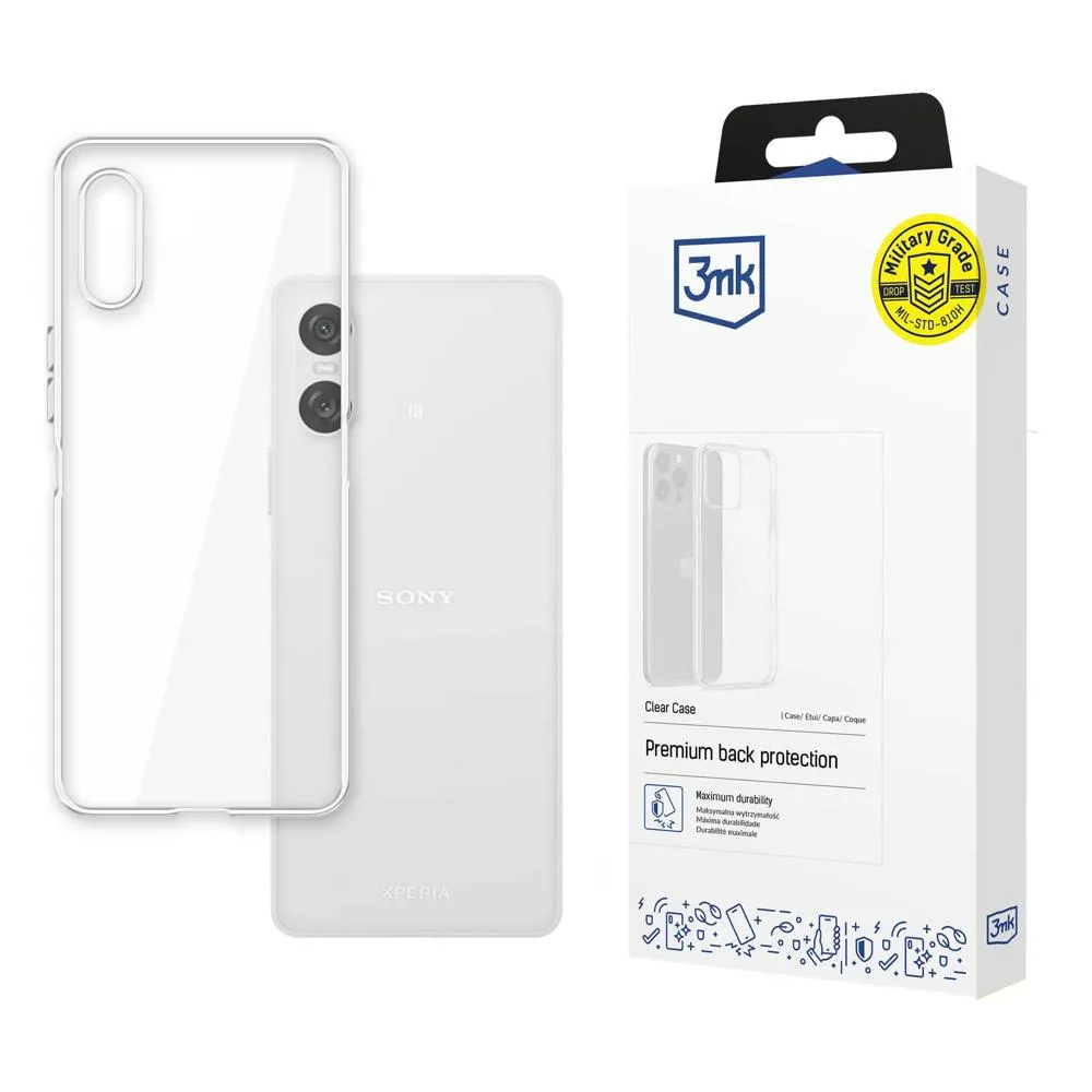 Dėklas Sony Xperia 10 VI - 3mk Clear Case