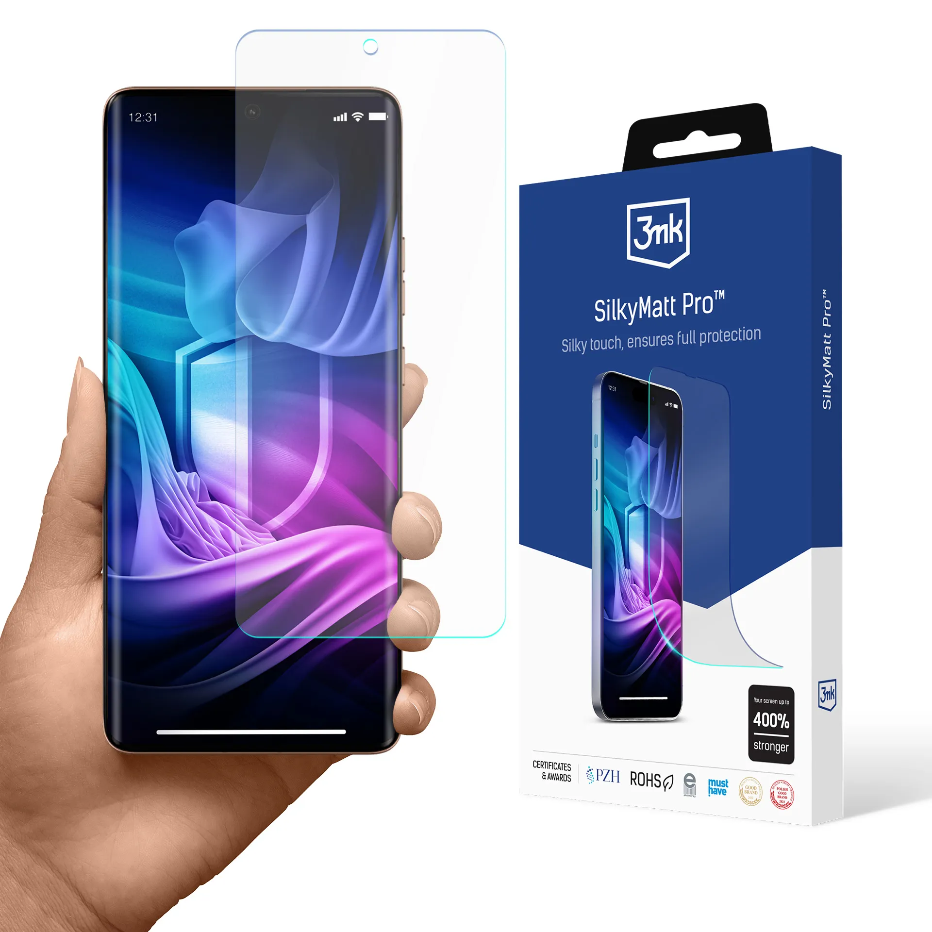 [Folia matowa na Motorola Moto Edge 50 Ultra - 3mk SilkyMatt Pro]