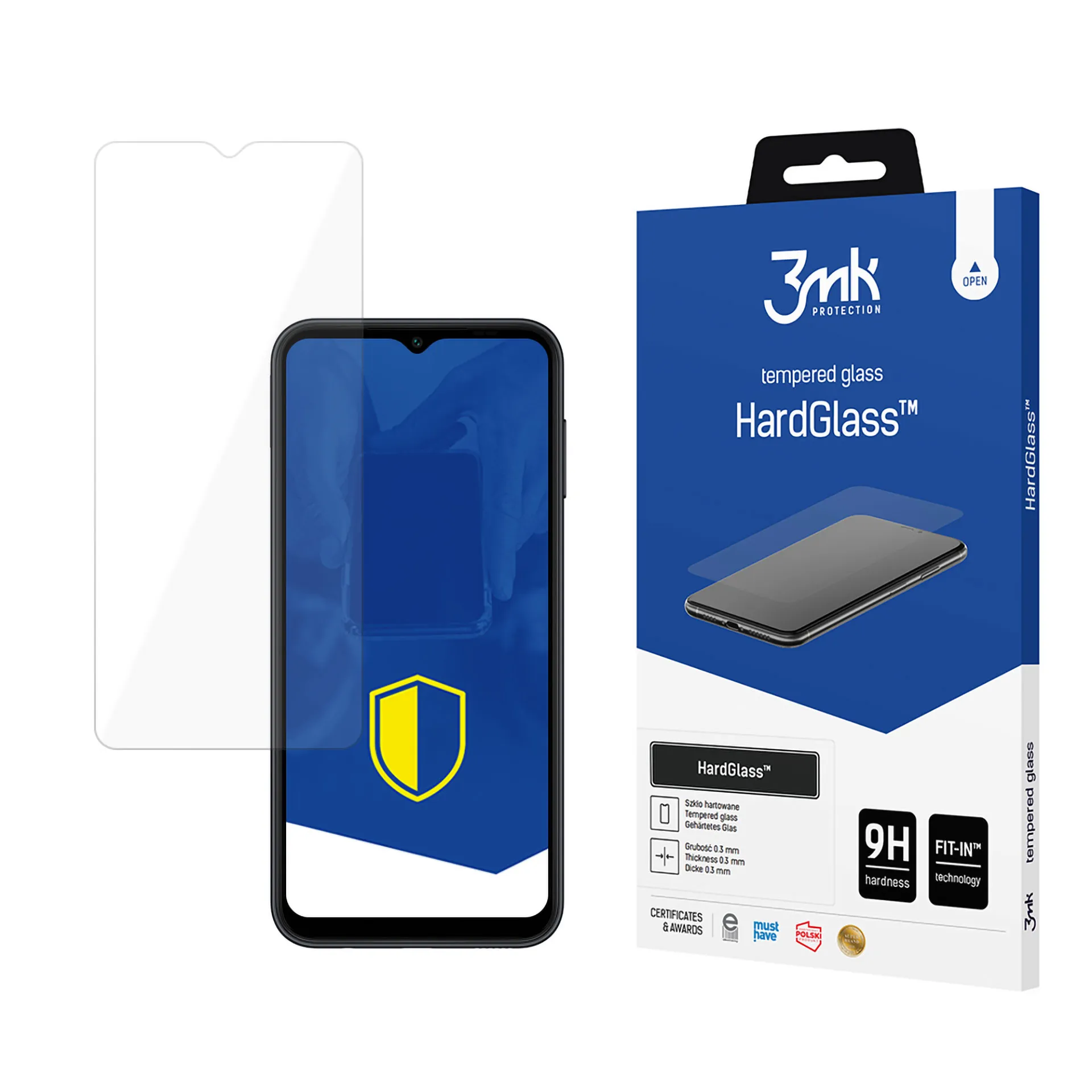 Grūdintas stiklas Samsung Galaxy A14 4G/5G - 3mk HardGlass