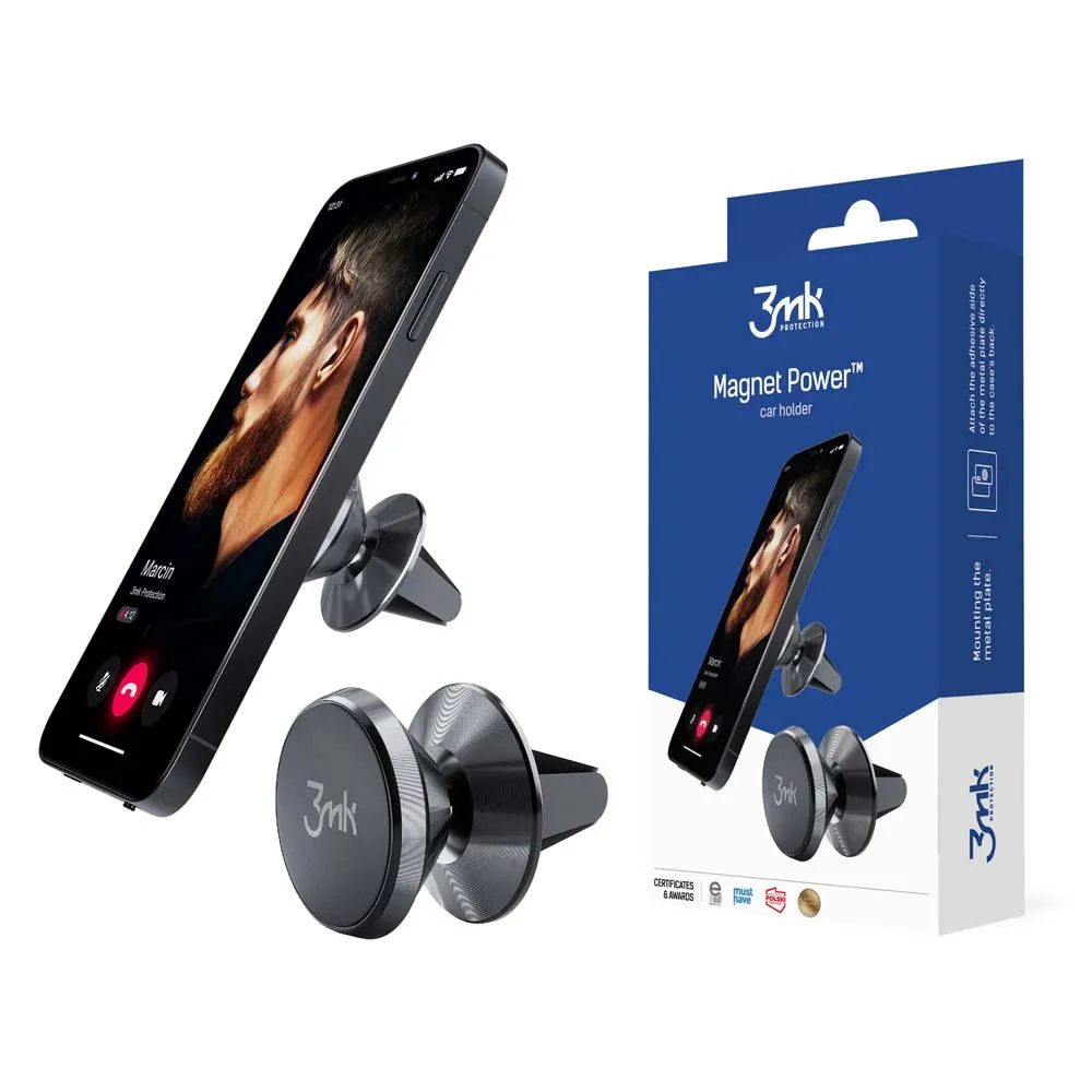 Automobilio laikiklis - 3mk Magnet Power Car Holder