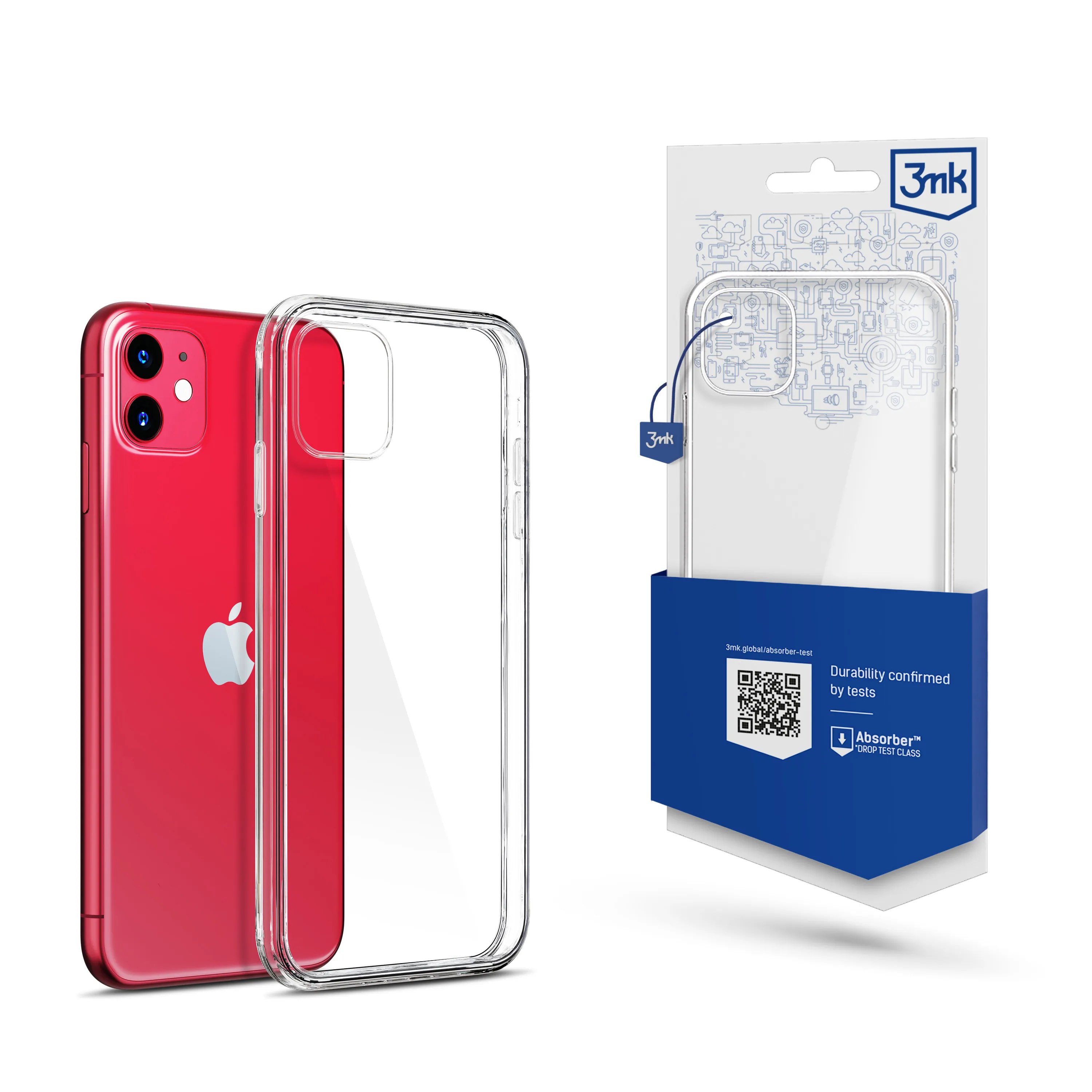 Deklas Apple iPhone 11 - 3mk Clear Case