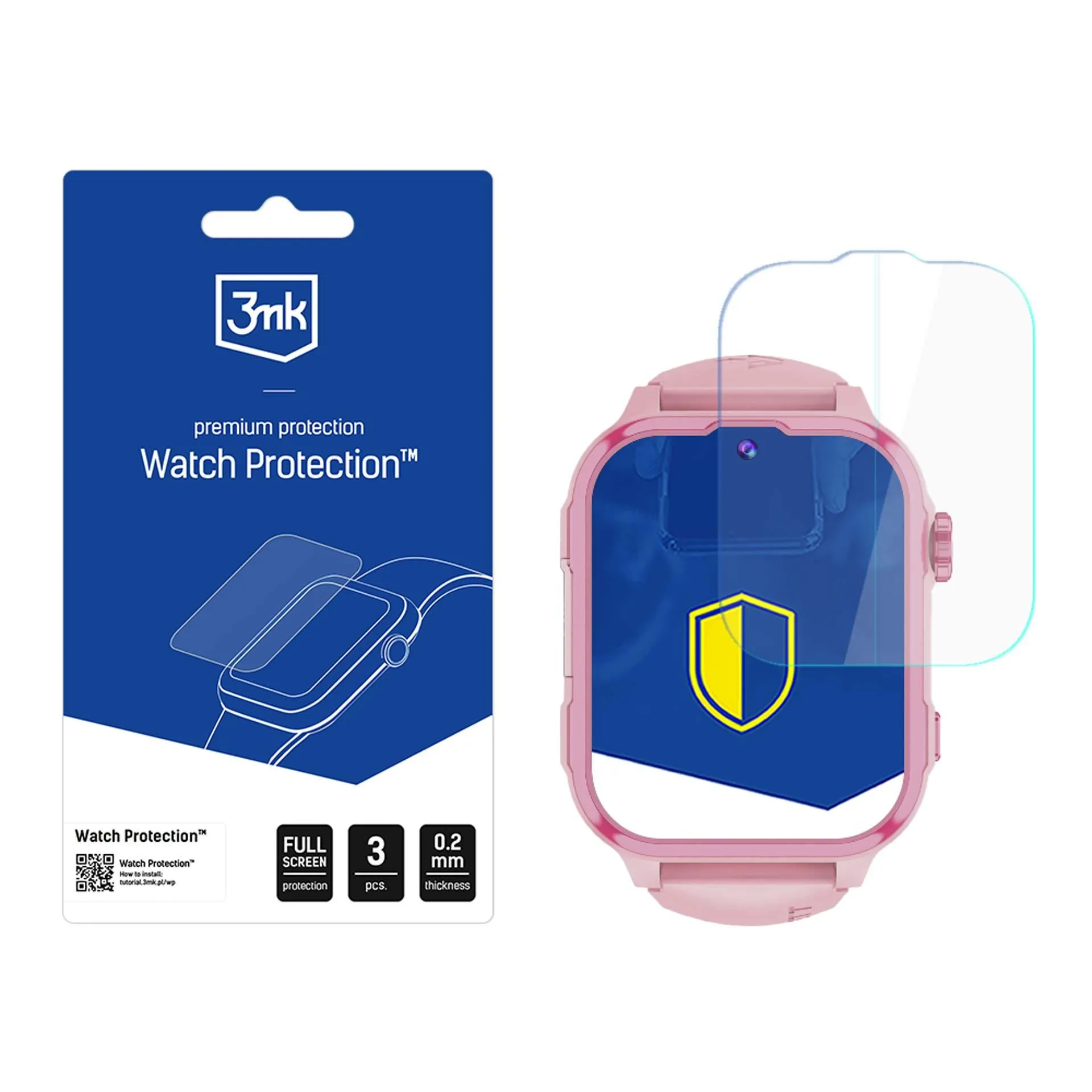 Apsauginė plėvelė išmaniajam laikrodžiui GARETT Kids Hero Pro 4G - 3mk Watch Protection