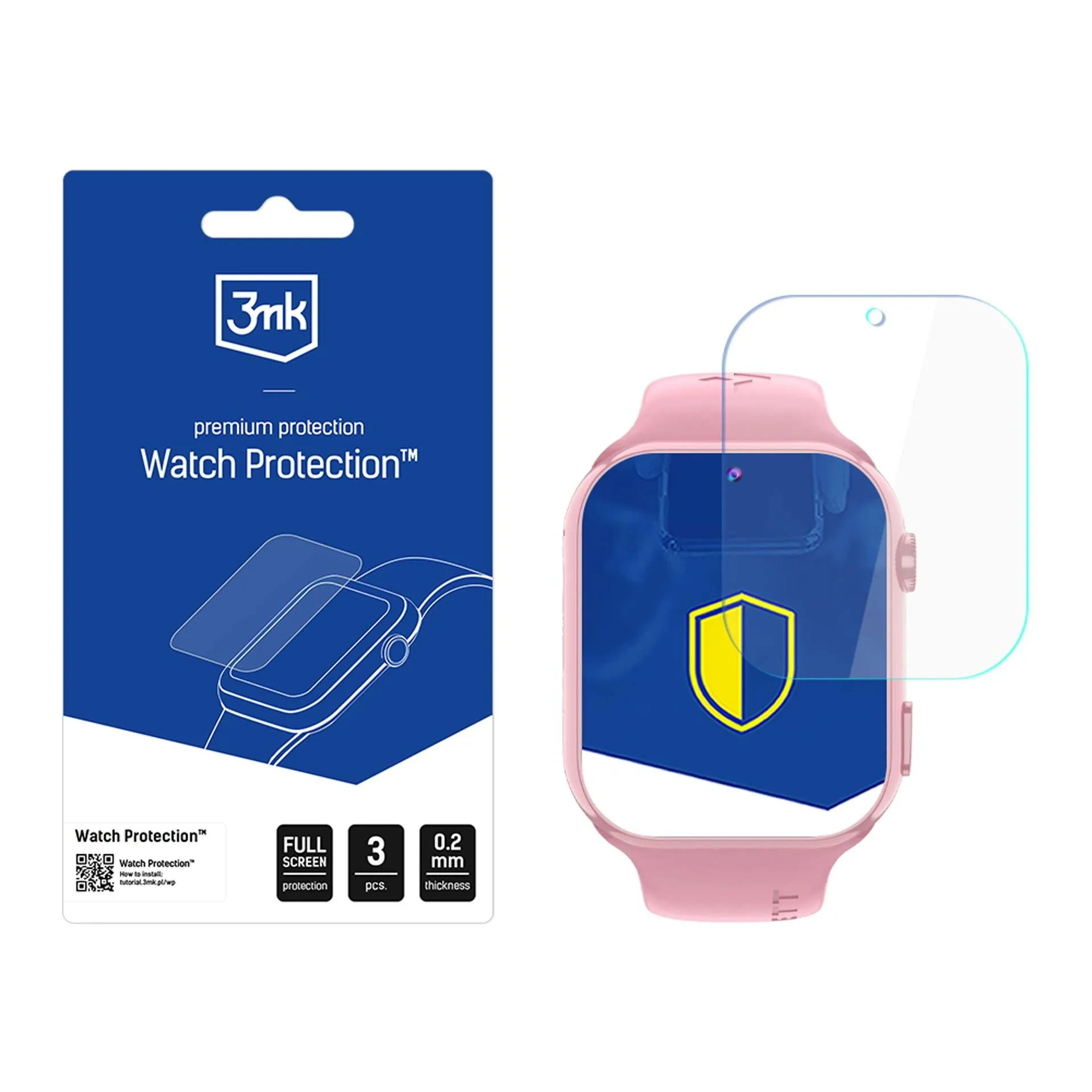 Apsauginė plėvelė išmaniajam laikrodžiui Garett Kids Twin 2 4G - 3mk Watch Protection
