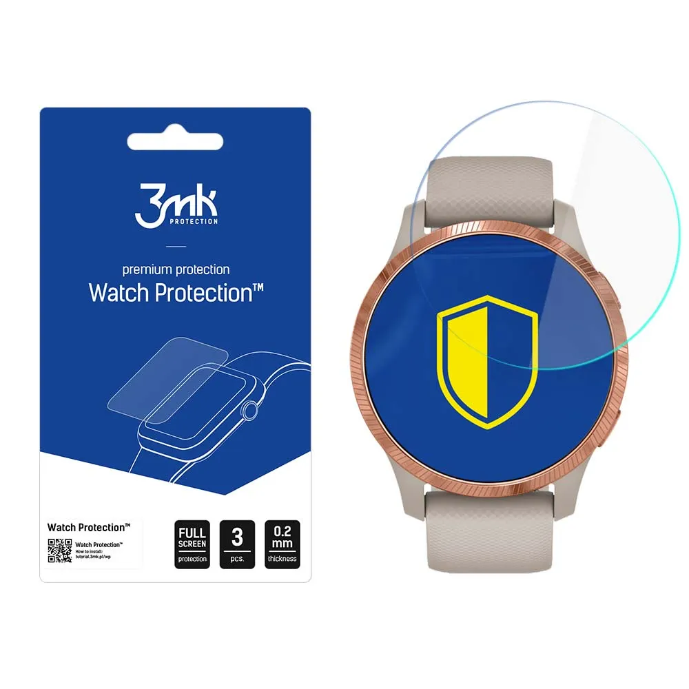 Apsauginė plėvelė išmaniajam laikrodžiui Garmin Venu - 3mk Watch Protection
