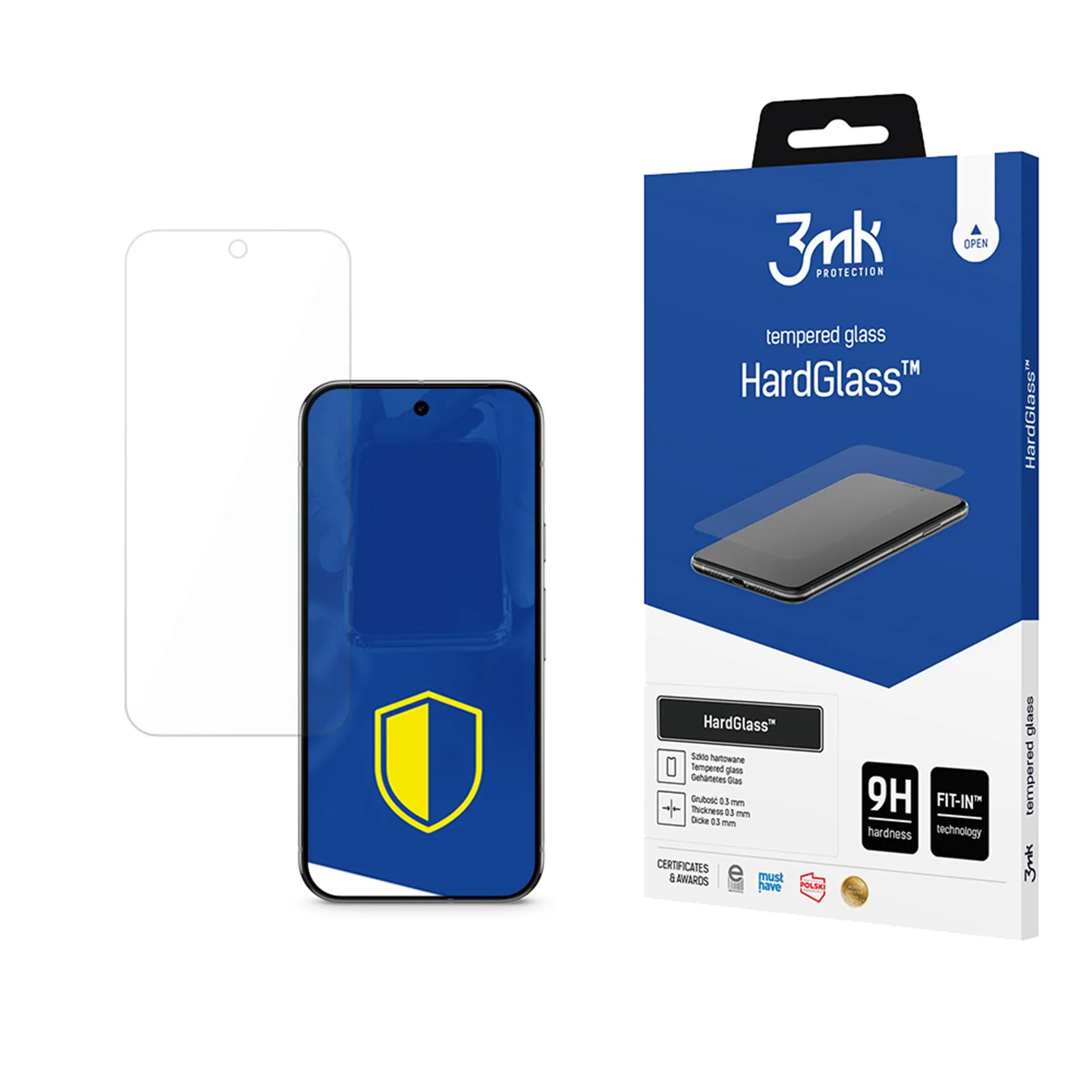 Grūdintas stiklas Google Pixel 10/ 10 Pro - 3mk HardGlass